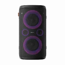 Bocina Hisense Partyrocker One Hp100 2.0, 3.5 Mm, Bt, Inalámbrico Y Alámbrico, Universal, Negro, Verde